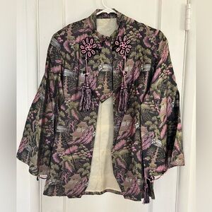 Vintage 50’s made in Japan brocade jacket